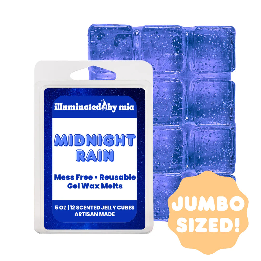 Free Gift Jumbo Sized Midnight Rain Gel Wax Melts