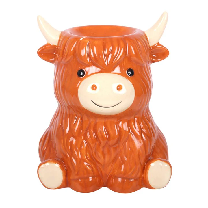 Highland Cow Tealight Wax Warmer - Image 4