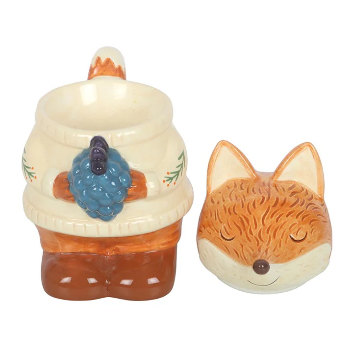 Sweater Fox Tealight Wax Warmer - Image 3
